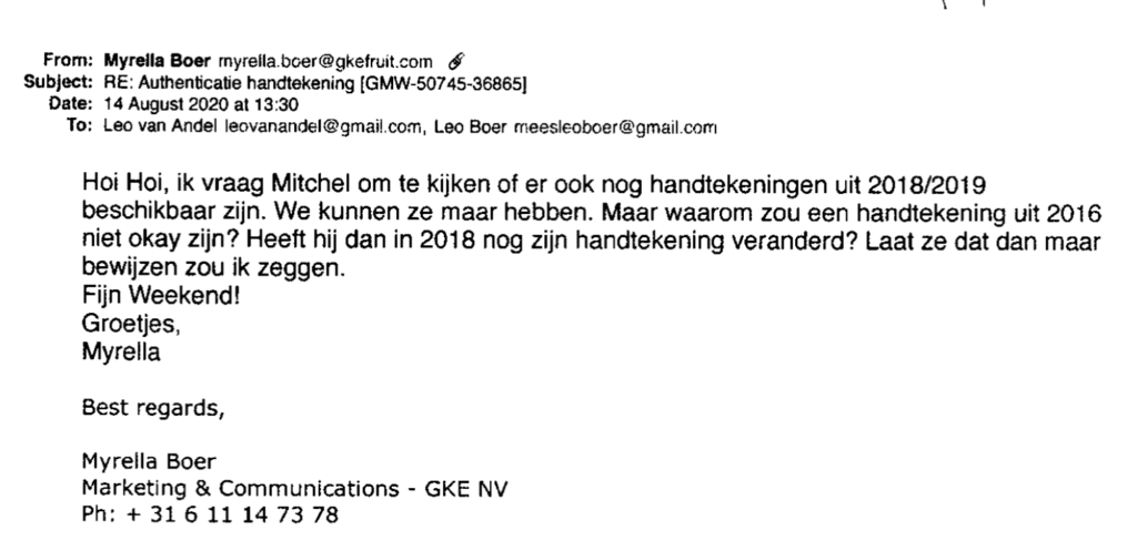 The former Mayor also chipped in