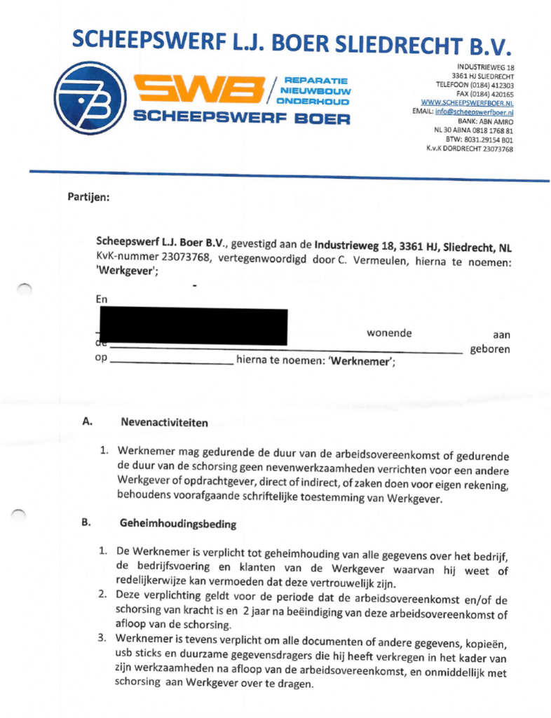 Nabod’s lawyer brought up these NDAs in a compromising light